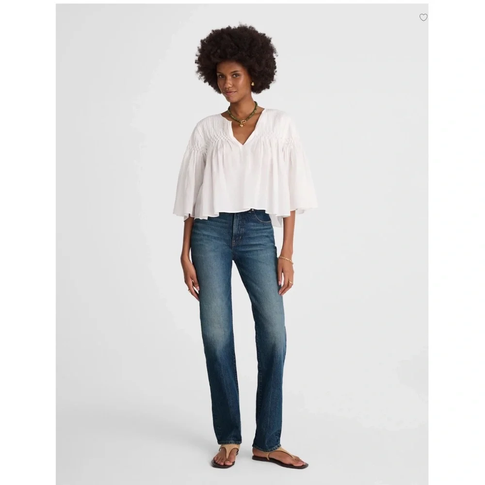 MADEWELL - THE LONGLINE STRAIGHT JEAN - GREENDALE WASH - 26 - NEW! - Picture 1 of 4